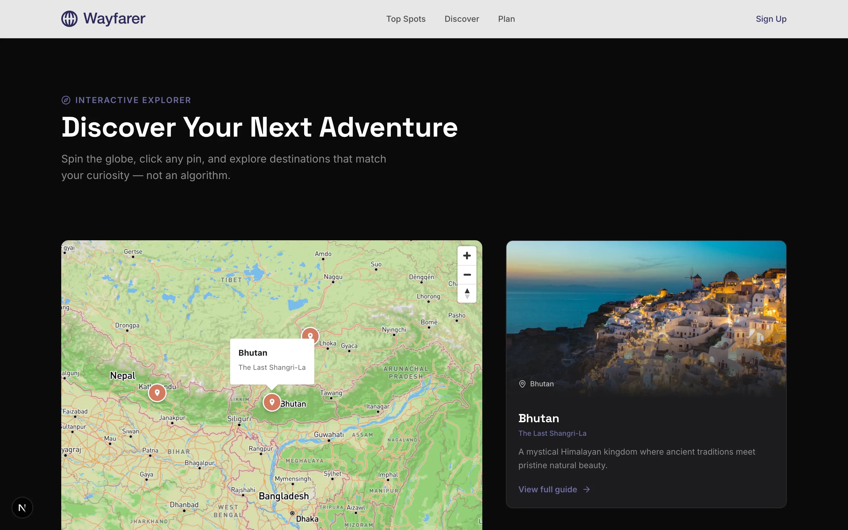 Globe flying to Asia region with destination pins enlarging on approach