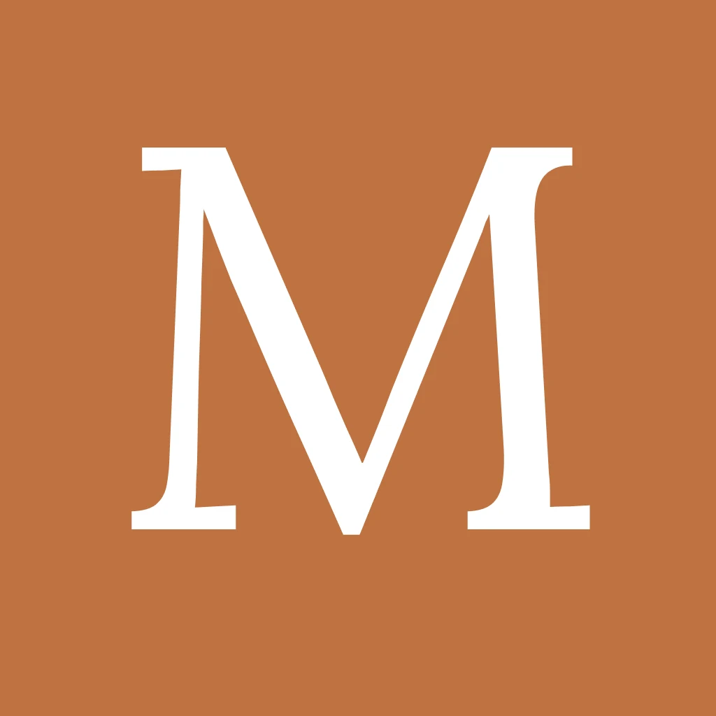 MSR logomark M01 in Cognac